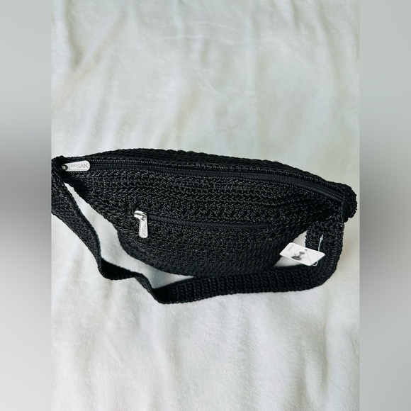 The Sak Black Crochet Shoulder Bag - Picture 11 of 12